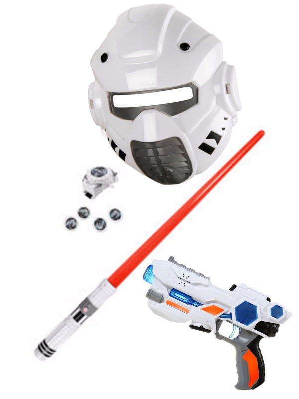 Set Star War Full Equipado Luz Y Sonido