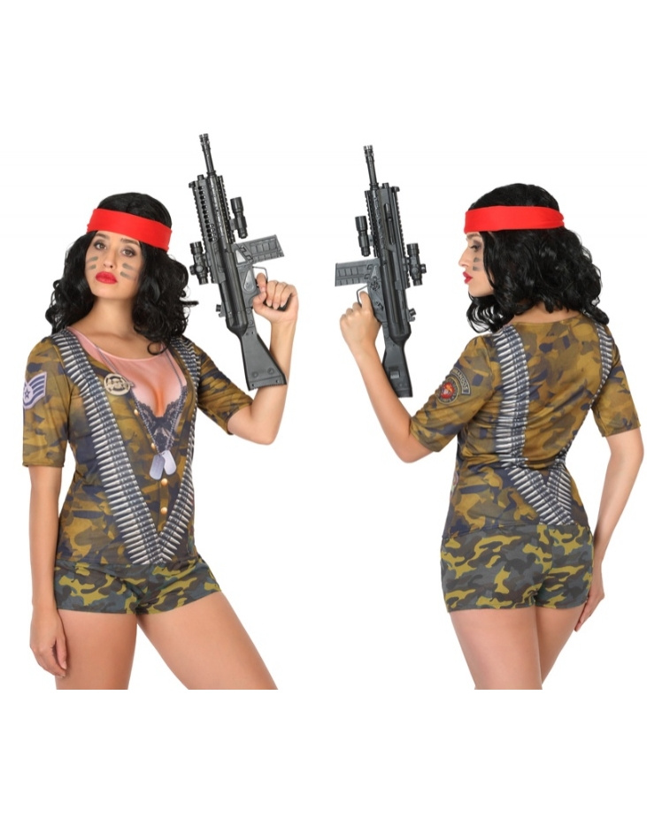 Camiseta Soldado Mujer