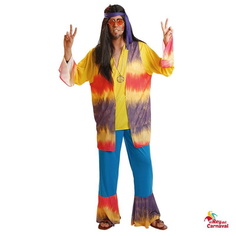 Disfraz Hippy Hombre
