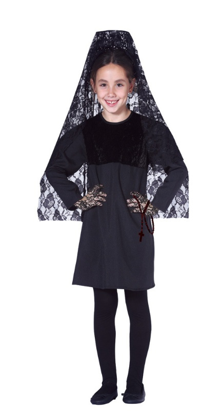 Disfraz Mantilla para niña completo