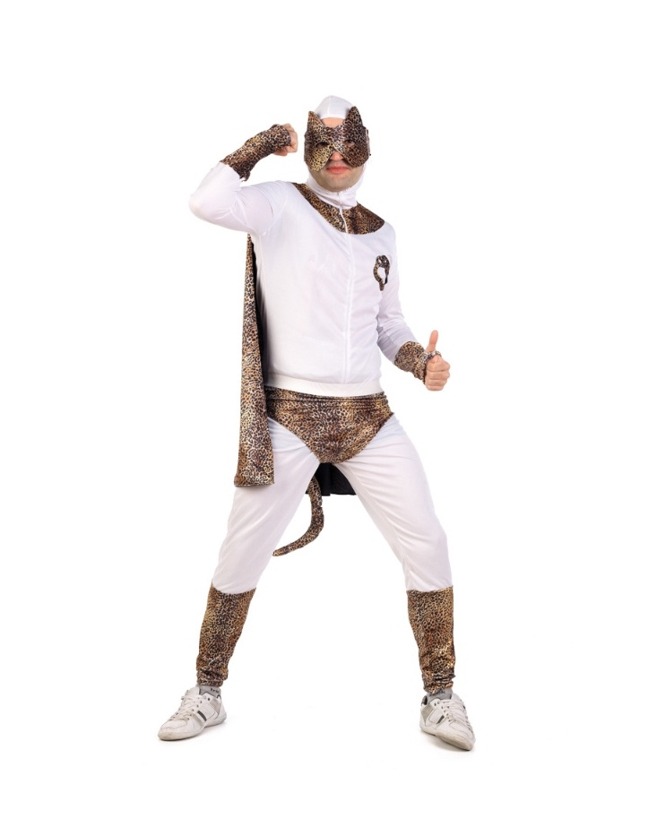 Disfraz Héroe Leopardo Crazy Adulto eco