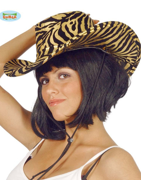 Sombrero Vaquero tigre oro