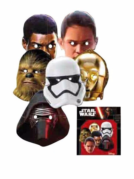 Bolsa 6 Caretas Star Wars