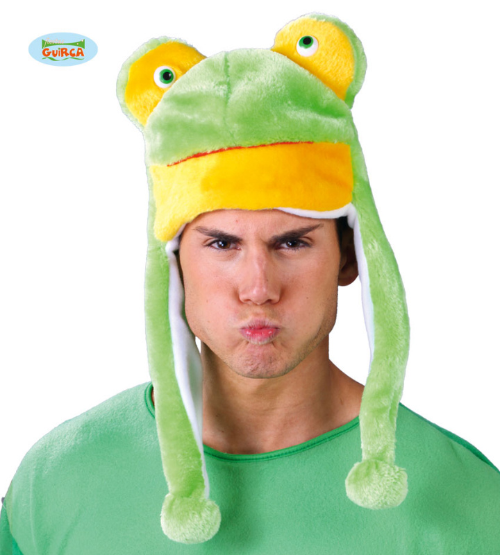 Gorro Rana peluche