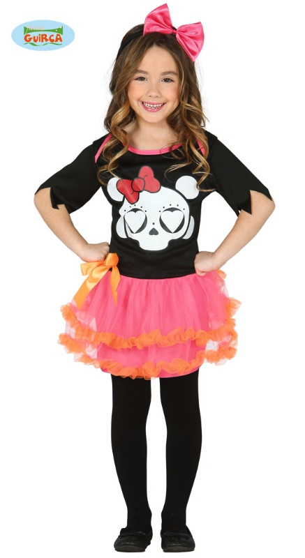 Disfraz Skull tutu  para niña