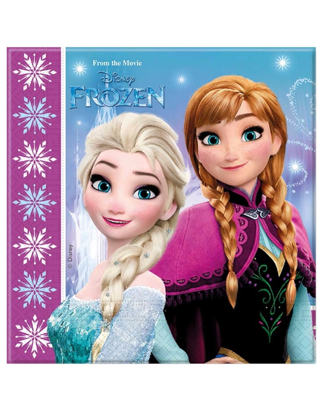Bolsa 20 Servilletas Frozen Northen Ligh