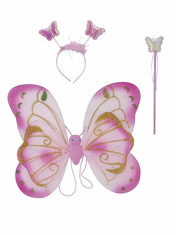 Set Mariposa Colores Surtidos 32 cm