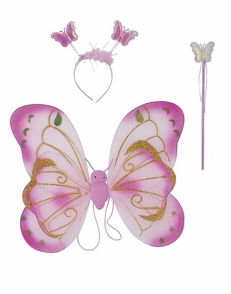 Set Mariposa Colores Surtidos 32 cm