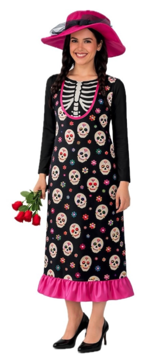 Disfraz Catrina para mujer