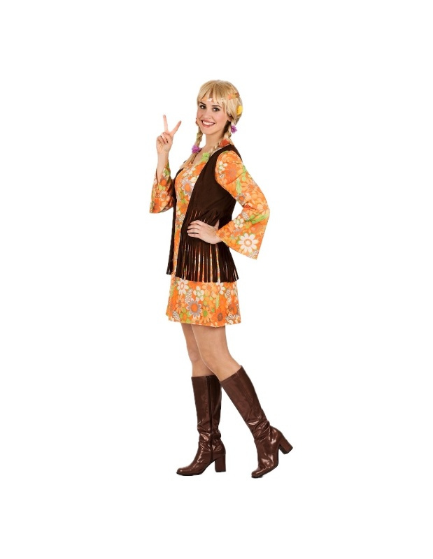 Disfraz Hippie mujer