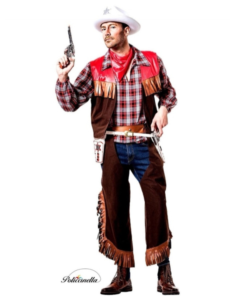Fato de vaqueiro adulto