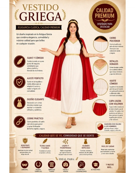 Mulher de traje grego