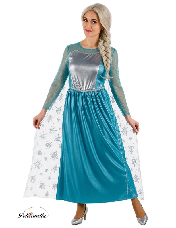 Fato de princesa de gelo para mulher