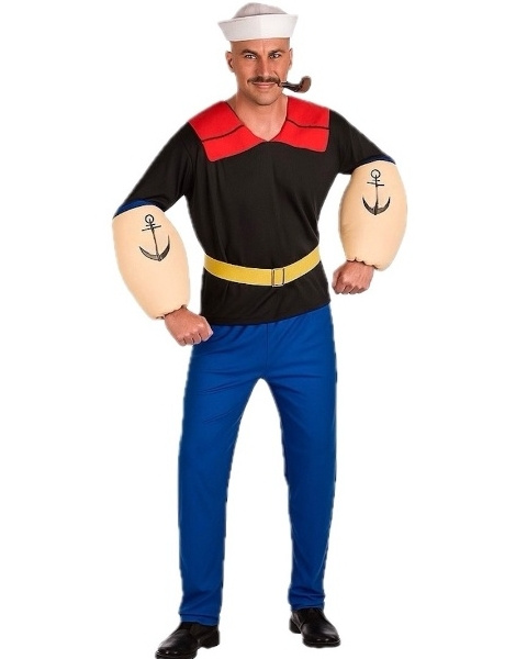 Marinheiro Traje Adulto Forte