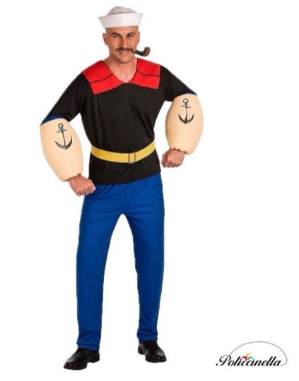 Marinheiro Traje Adulto Forte