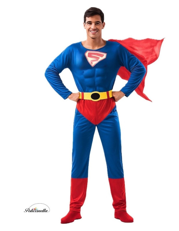 Fato de Super Man Muscle AD.