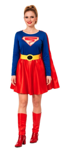 Disfraz Super Woman mujer TM