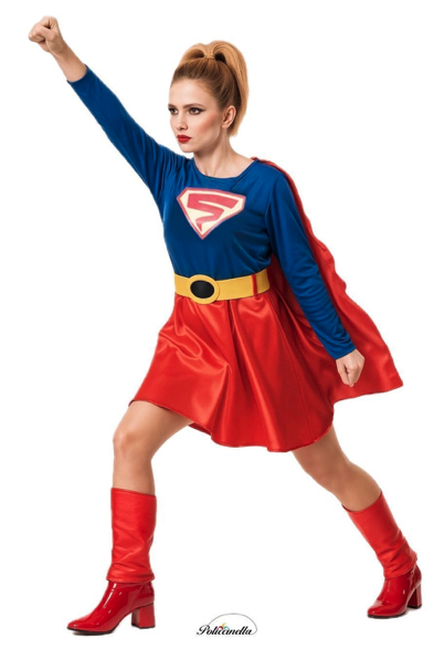 Fato super mulher para mulher