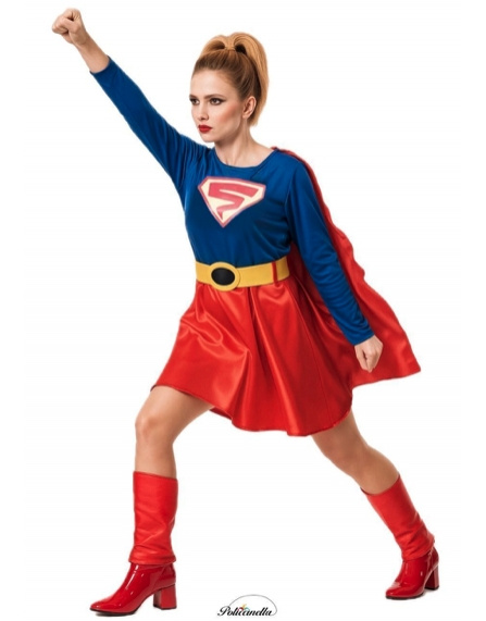 Fato super mulher para mulher