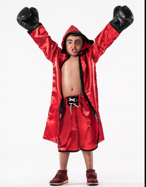 Disfraz Boxeador Rojo Infantil
