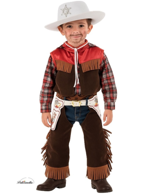 Fantasia de vaqueiro infantil