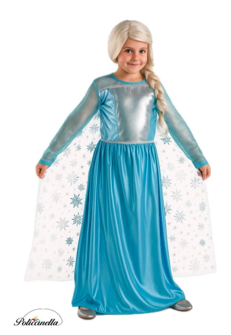 Fato de princesa de gelo para menina