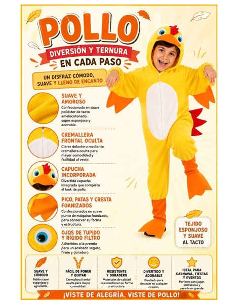 Fato de Frango Criança