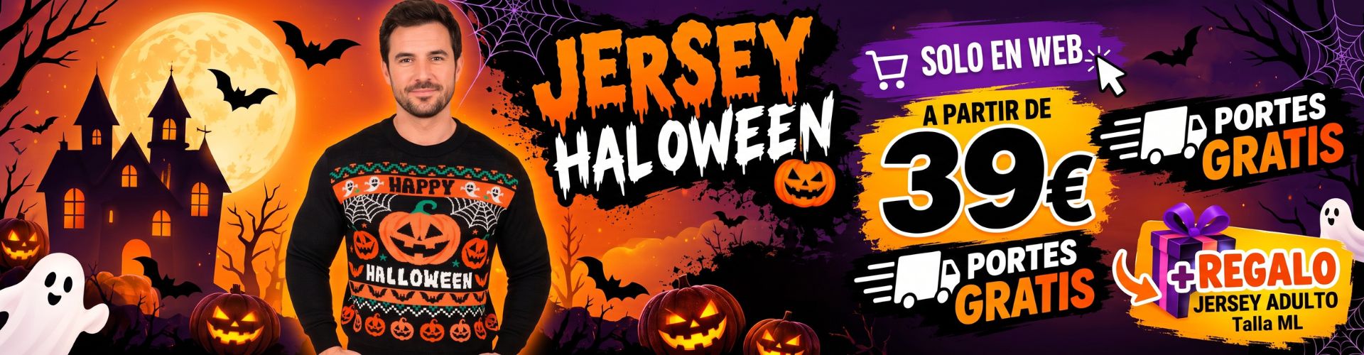 PROMOCIÓN JERSEY HALLOWEEN